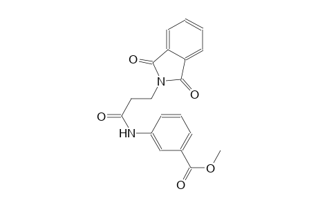 benzoic acid, 3-[[3-(1,3-dihydro-1,3-dioxo-2H-isoindol-2-yl)-1-oxopropyl]amino]-, methyl ester