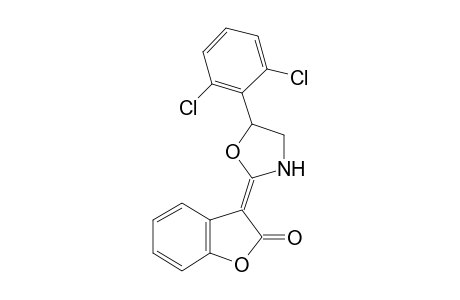 3-[5-(2,6-Dichloro-phenyl)-oxazolidin-(2E)-ylidene]-3H-benzofuran-2-one