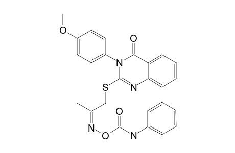 2-[2'-(O-PHENYLCARBAMOYLIMINO)-PROPYLIDENETHIO]-3-(4-METHOXYPHENYL)-QUINAZOLIN-4(3H)-ONE