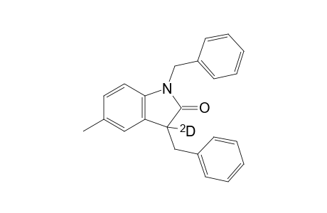 1,3-Dibenzyl-3-deuterio-5-methyl-indolin-2-one