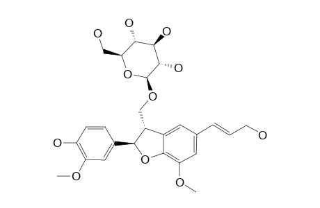 DEHYDRODICONIFERYL-ALCOHOL-9-O-BETA-D-GLUCOPYRANOSIDE