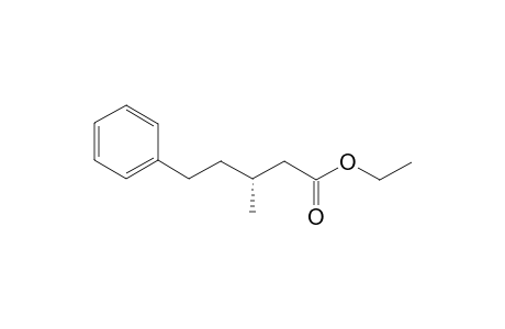 3-methyl-5-phenyl-pentanoic acid ethyl ester