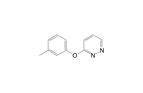 3-(3-Methylphenoxy)pyridazine
