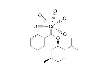 Pentacarbonyl[1R,2S,5R-(-)menthyloxy-2-cyclohexenylmethylidene]chromium(0)
