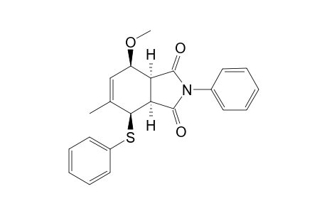 N-Phenyl-6-methoxy-4-methyl-3-(phenylthio)cyclohex-4-ene-1,2-dicarbioxamide