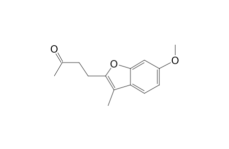 4-(6-Methoxy-3-methyl-2-benzofuranyl)-2-butanone