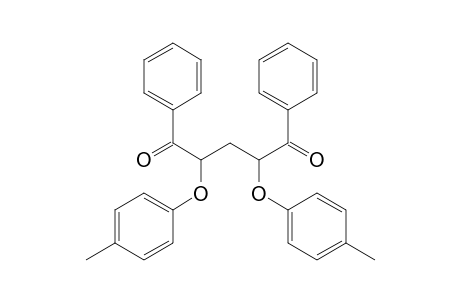 2,4-Bis(4-methylphenoxy)-1,5-diphenylpentane-1,5-dione