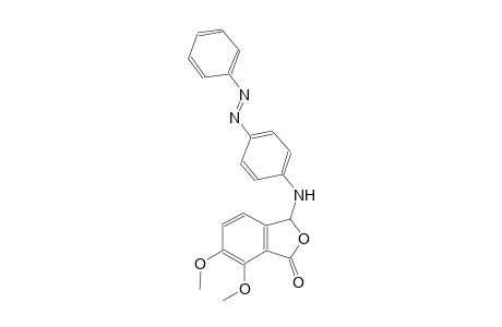 6,7-dimethoxy-3-{4-[(E)-phenyldiazenyl]anilino}-2-benzofuran-1(3H)-one