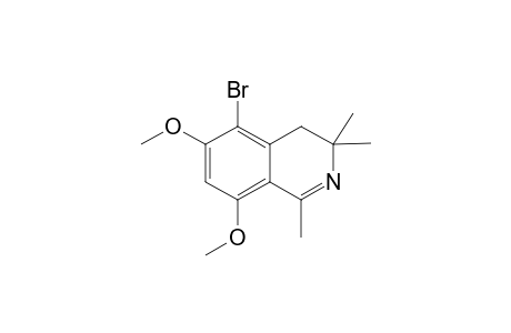 5-Bromo-1,3,3-trimethyl 6,8-dimethoxy-3,4-dihydroisoquinoline