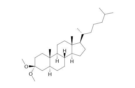 3,3-DIMETHOXY-5-ALPHA-CHOLESTANE