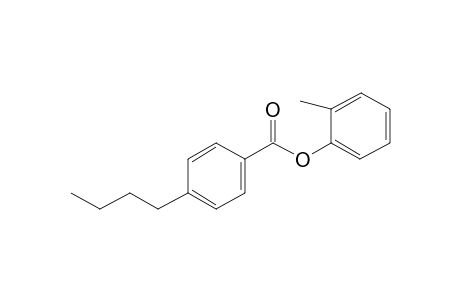 4-Butylbenzoic acid, 2-methylphenyl ester