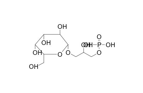 1-(BETA-D-GALACTOPYRANOSYL)GLICEROL-3-PHOSPHATE