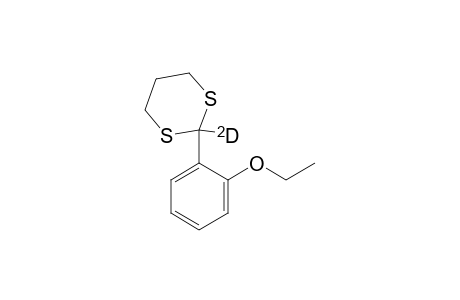 2-O-ethoxyphenyl-2-deutero-1,3-dithiane