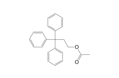 3,3,3-triphenyl-1-propanol, acetate