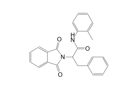 2-(1,3-dioxo-1,3-dihydro-2H-isoindol-2-yl)-N-(2-methylphenyl)-3-phenylpropanamide