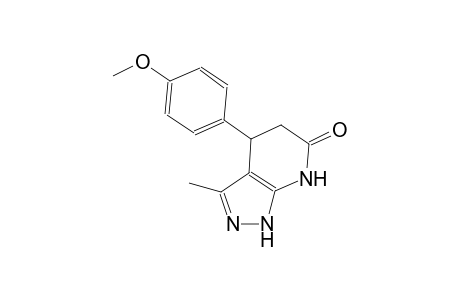 6H-pyrazolo[3,4-b]pyridin-6-one, 1,4,5,7-tetrahydro-4-(4-methoxyphenyl)-3-methyl-