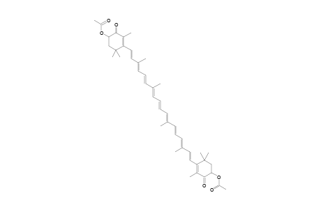 4,4'-Dioxo-3,3'-diacetoxy.beta.-carotene