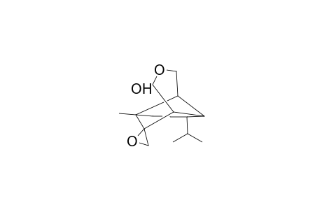 Spiro-6-(3-oxatricyclo[5.4.0.0(5,11)]undecan-4-ol)-2'-(oxirane), 7-methyl-10-isopropyl-