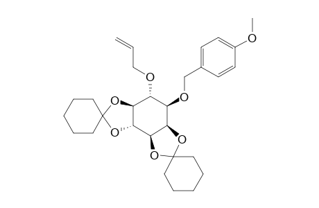 6-O-ALLYL-1-O-(PARA-METHOXYBENZYL)-2,3:4,5-DI-O-CYCLOHEXYLIDENE-MYO-INOSITOL