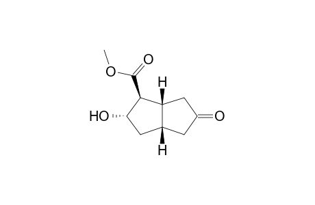 (1S,2S,3aS,6aR)-2-hydroxy-5-keto-2,3,3a,4,6,6a-hexahydro-1H-pentalene-1-carboxylic acid methyl ester