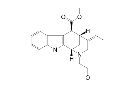 METHYL-4(E)-ETHYLIDENE-2-(2-HYDROXYETHYL)-1,2,3,4,5,6-HEXAHYDRO-1,5-METHANOAZOCINO-[3,4-B]-INDOLE-6-BETA-CARBOXYLATE