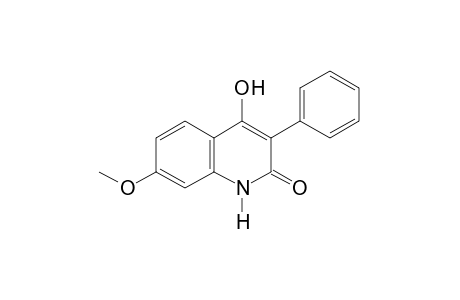 4-HYDROXY-7-METHOXY-3-PHENYLCARBOSTYRIL