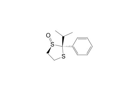 cis-2-phenyl-2-isopropyl-1,3-dithiolane-1-oxide