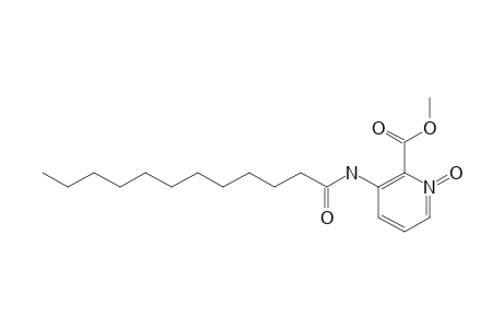 METHYL-3-DODECANOYL-AMINOPICOLINATE-N-OXIDE