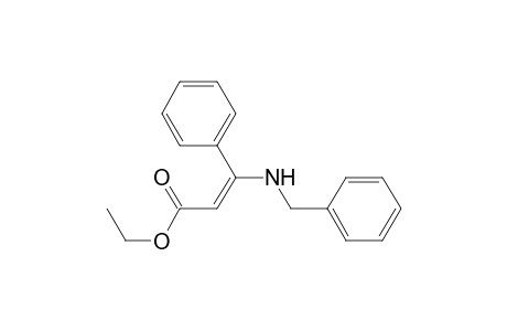 Ethyl (E)-3-benzylamino-3-phenylprop-2-enoate