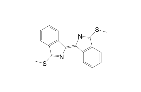 1H-Isoindole, 3-(methylthio)-1-[3-(methylthio)-1H-isoindol-1-ylidene]-