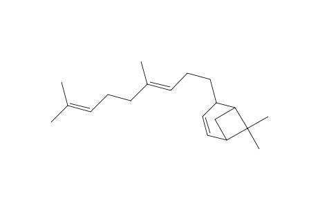 Bicyclo[3.1.1]hept-2-ene, 2-(4,8-dimethyl-3,7-nonadienyl)-6,6-dimethyl-, (E)-