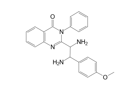 2-(alpha,beta-diamino-p-methoxyphenethyl)-3-phenyl-4(3H)-quinazolinone