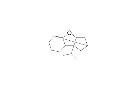 2-Isopropyl-7-oxatetracyclo[6.4.0(2,6).0(4,9)]dodecane