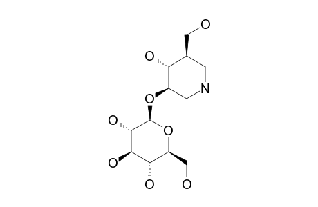 (3R,4R,5R)-3-(BETA-D-GLUCOPYRANOSYL)-OXY-4-HYDROXY-5-(HYDROXYMETHYL)-PIPERIDINE-[3-O-(BETA-D-GLUCOPYRANOSYL)-ISOFAGOMINE]