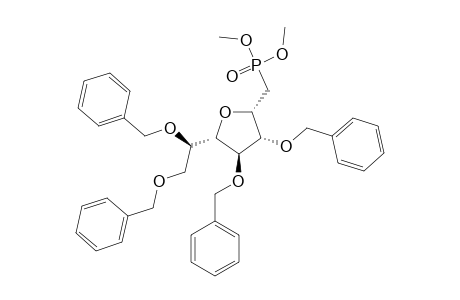 DIMETHYL-C-(2,3,5,6-TETRA-O-BENZYL-ALPHA-D-GALACTOFURANOSYL)-METHANEPHOSPHONATE