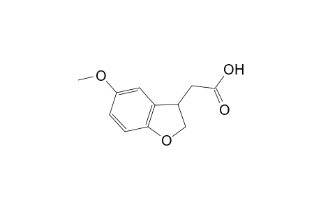 (5-Methoxy-2,3-dihydro-1-benzofuran-3-yl)acetic acid