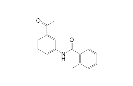 N-(3-acetylphenyl)-2-methylbenzamide