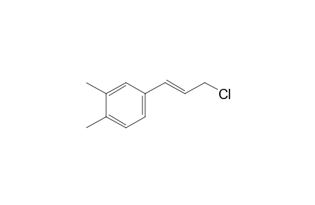 (E)-4-(3-Chloroprop-1-en-1-yl)-1,2-dimethylbenzene