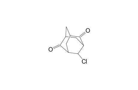 2,6-Adamantanedione, 4-chloro-, (1R)-