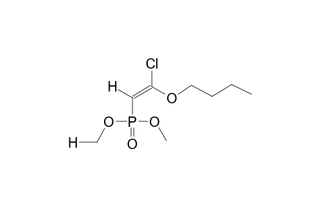 DIMETHYL (E)-2-CHLORO-2-BUTOXYVINYLPHOSPHONATE