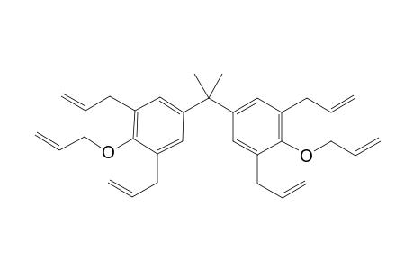5,5'-(Propane-2,2-diyl)bis(1,3-diallyl-2-(allyloxy)benzene)