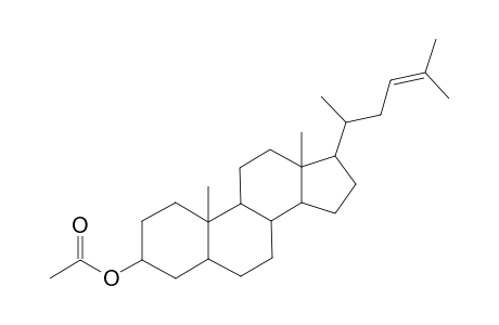 26,27-Dinorergost-23-en-3-ol, acetate, (3.beta.,5.alpha.)-
