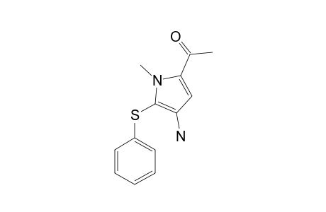 2-ACETYL-4-AMINO-1-METHYL-5-PHENYLTHIOPYRROLE
