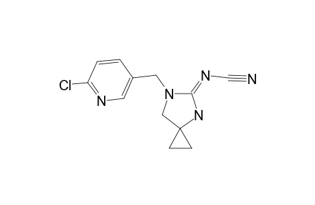 [6-(6-CHLOROPYRIDIN-3-YLMETHYL)-4,6-DIAZASPIRO-[2.4]-HEPT-5-YLIDENE]-CYANAMIDE