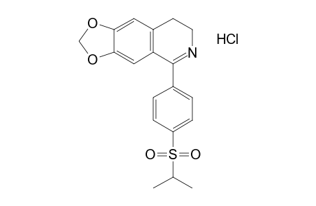 7,8-dihydro-5-[p-(isopropylsulfonyl)phenyl]-1,3-dioxolo[4,5-g]isoquinoline, hydrochloride