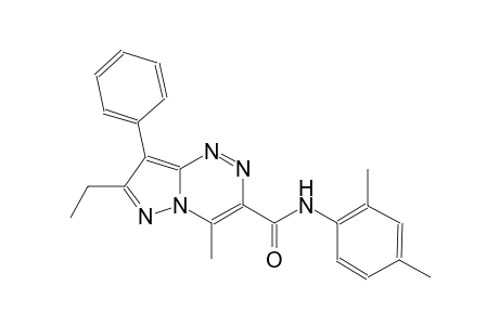 pyrazolo[5,1-c][1,2,4]triazine-3-carboxamide, N-(2,4-dimethylphenyl)-7-ethyl-4-methyl-8-phenyl-