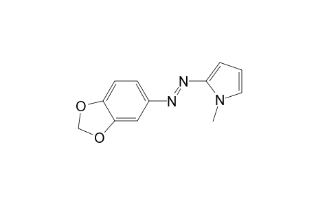 5-(1-Methylpyrrol-2-yl)azo-1,3-benzodioxole