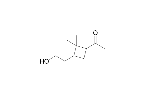1-[3-(2-hydroxyethyl)-2,2-dimethyl-cyclobutyl]ethanone
