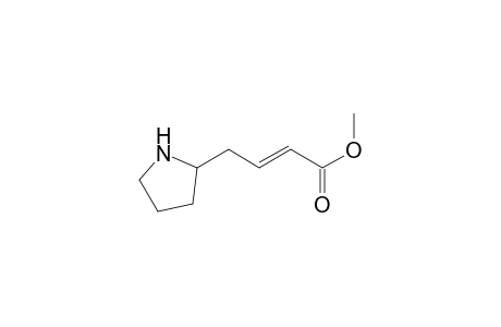 2-(3-Methoxycarbonylprop-2-enyl)pyrrolidine