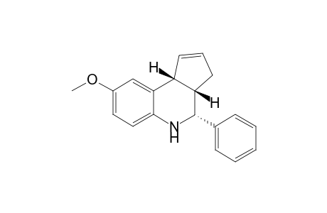 (3aSR,4RS,9bRS)-8-Methoxy-4-phenyl-3a,4,5,9b-tetrahydro-3Hcyclopenta[c]quinoline